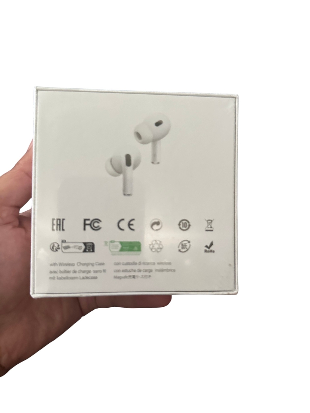 ANC/ENC True Wireless Earbuds - White - Picture 2 of 2